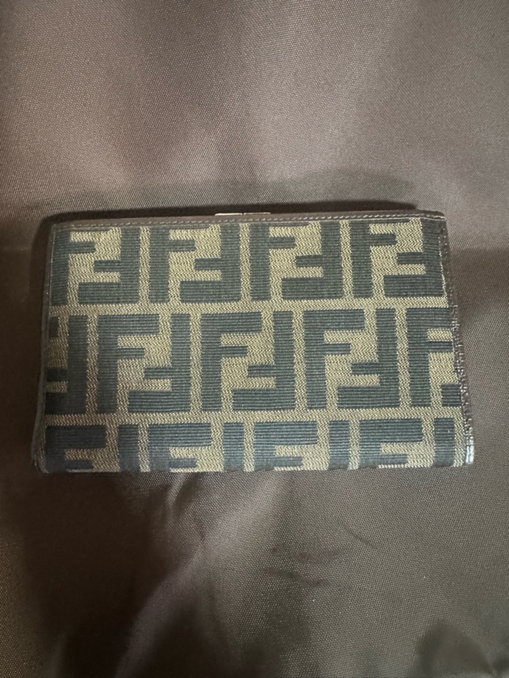 Authentic Fendi Zucca Logo Fold Wallet - Picture 2 of 14
